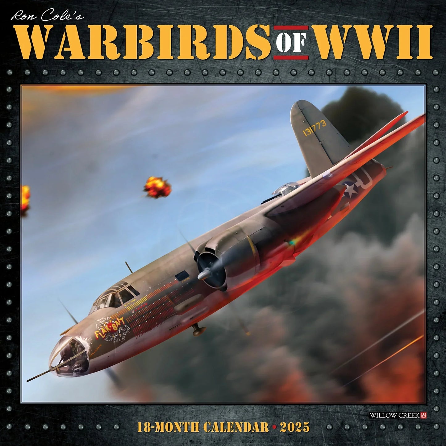 Warbirds of WWII 2025 Wall Calendar