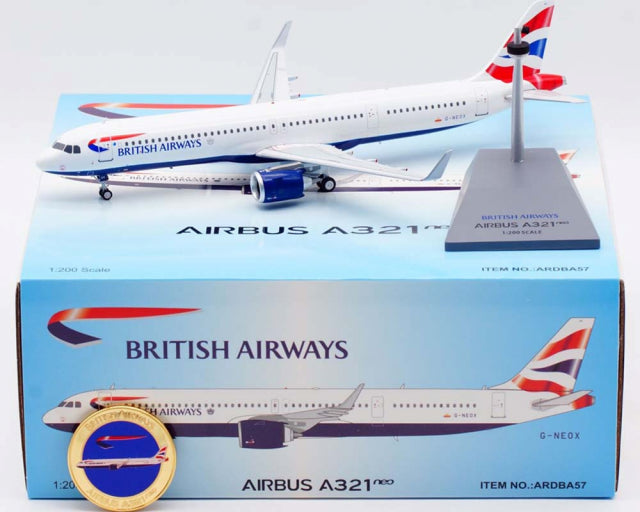 1/200 British Airways A321neo G-NEOX Inflight ARDBA57