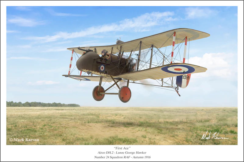 Airco DH.2 - "First Ace" Print