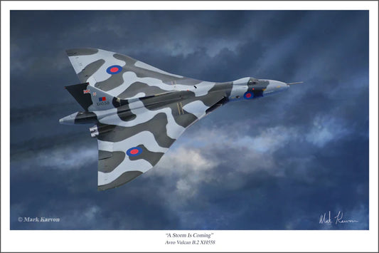 Avro Vulcan B.2 - "A Storm Is Coming" Print