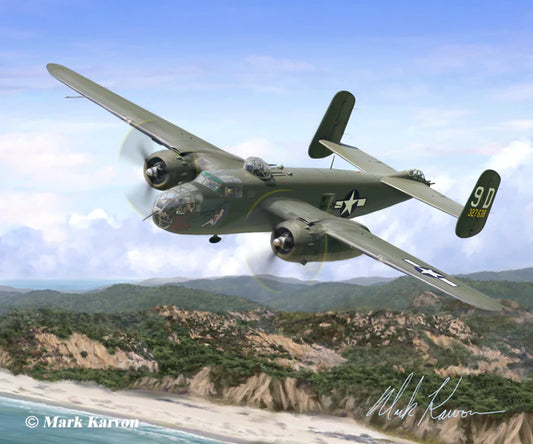 B-25 Mitchell - "Briefing Time" Print