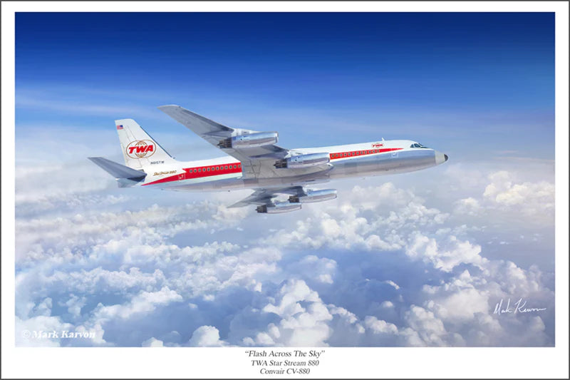 Convair 880 - "Flash Across The Sky"