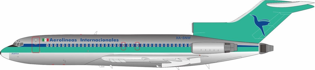 1/200 Aerolineas Internacionales Boeing 727-23 El Aviador Models EAVSNWP