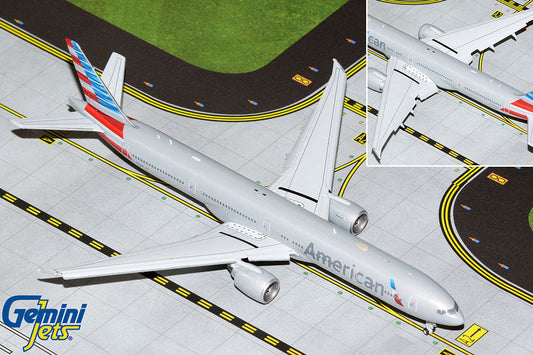 1/400 American Airlines B 777-300ER Flaps Down Gemini Jets GJAAL2069F