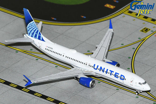 1/400 Gemini Jets GJUAL2226 United Airlines B 737 MAX 9 N37555