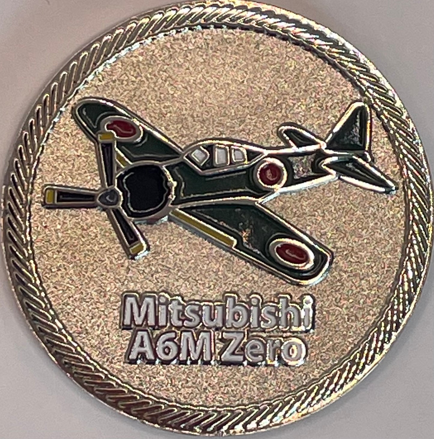 Mitsubishi A6M Zero Commemorative Coin