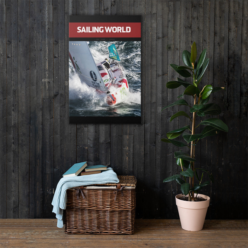 Sailing World Canvas