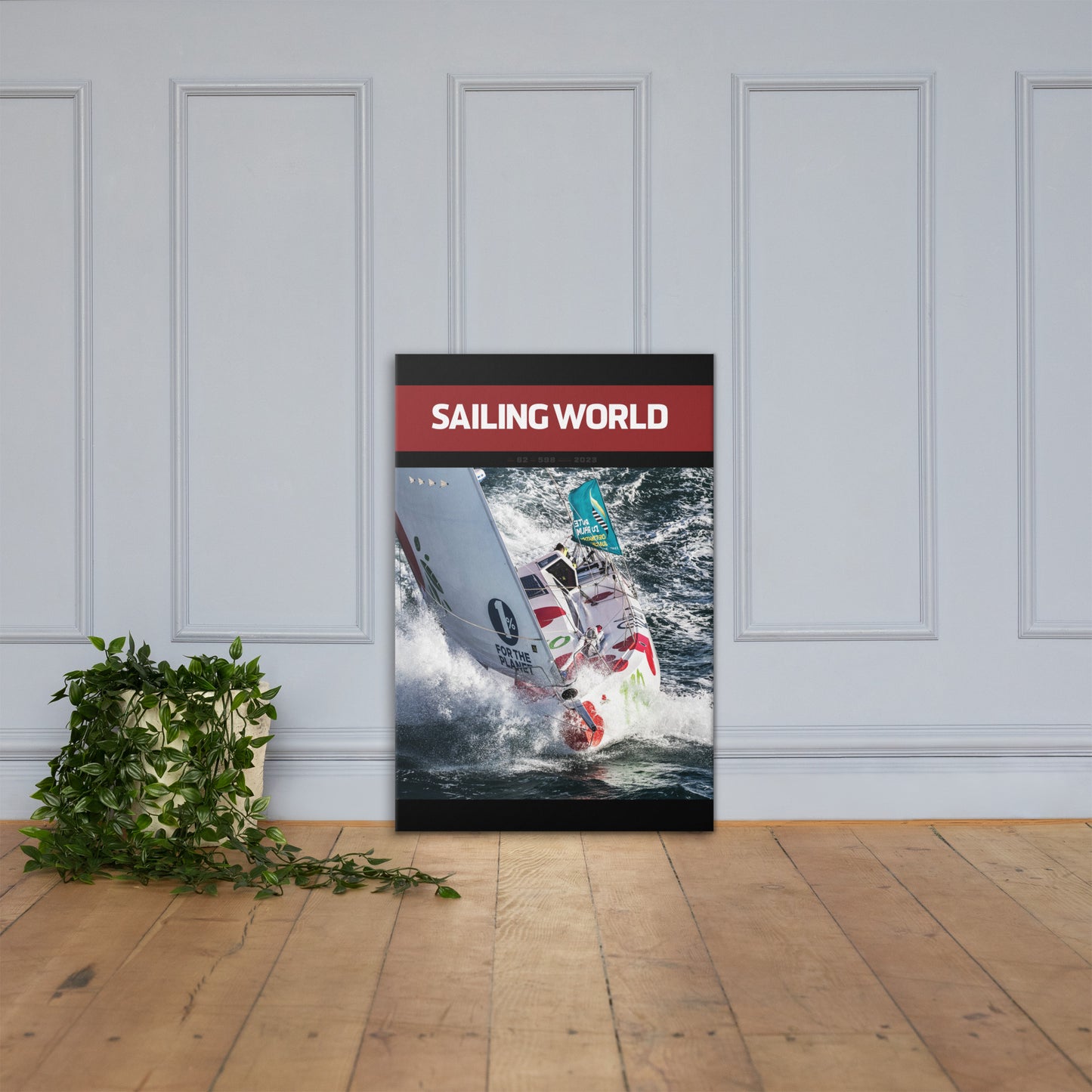 Sailing World Canvas